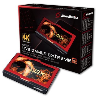 VIDEO CAPTURE DEVICE (อุปกรณ์จับภาพหน้าจอ) AVERMEDIA LIVE GAMER EXTREAM 2 -GC551