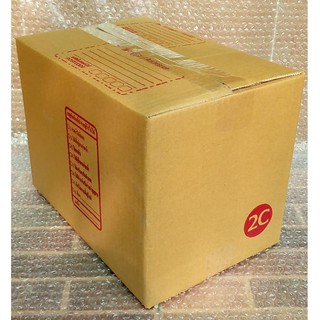 กล่องไปรษณีย์เบอร์ 2C 10ใบ แพ็คละ 75บาท ขนาด 20x30x22 ซ.ม. กล่องแพคของ