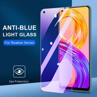 Anti Radiation Full Screen Protector For Realme 5 6 7 8 Pro 5i 6i 7i 8i C3 C11 C35 C15 C17 C20 C21Y C25 C25S C25Y Narzo 20 30A Anti Blue Tempered Glass