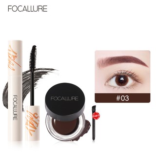 Focallure มาสคาร่าเจลกันน้ําติดทนนาน 50 . 4 กรัม 2 ชิ้น