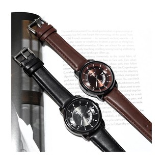 Bornfoundwatch Classicwatch Black / Dark-Brown