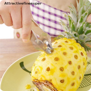 <AFS> Stainless Steel Pineapple Peeler Corer Slicers Seed Clip Fruit Salad Kitchen Tools .