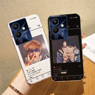 เคสโทรศัพท์ Casing Infinix Note 12 Pro 5G 4G Note 12 G96 G88 Hot 12i Play Hot 11S Play Fashion Phone Case Creativity Ins Photo Frame Polaroid Transparent Silicagel Soft Case Shockproof Case