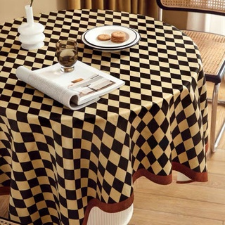 ผ้าปูโต๊ะลายสก๊อตนอร์ดิกทรงสี่เหลี่ยมขนมเปียกปูน, ผ้าสักหลาด