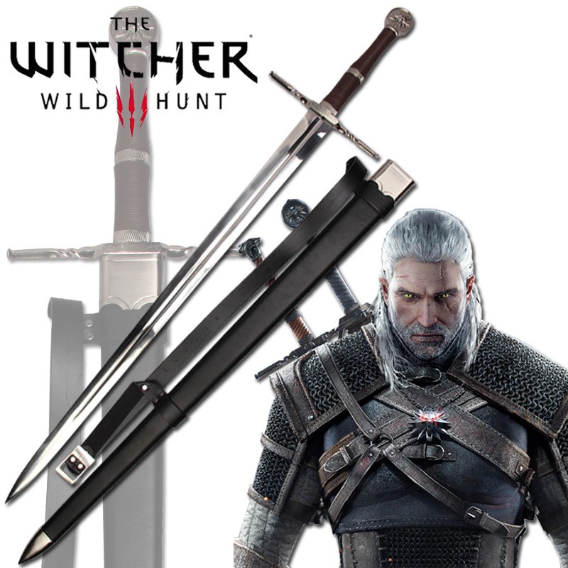 the-witcher-ดาบหายากจากเกม-wild-hunt-serpentine-steel-sword-วัสดุสแตนเลสขัดเงา-รุ่น-9320