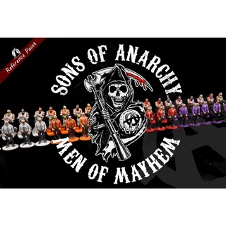 (Service Paint) Son of Anarchy board game เซอร์วิสเพ้นท์ Miniature