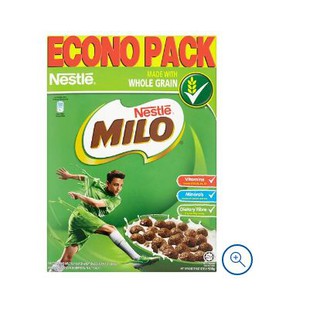 Nestlé Milo ลูกข้าวสาลีรสช็อกโกแลตและมอลต์ 500 กรัม