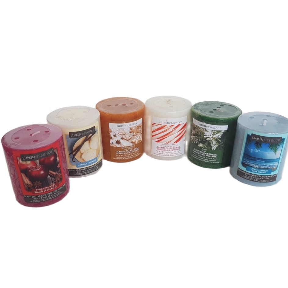 pillar-scented-candle-size-6x7-cm-เทียนหอม-ขนาด-6x7-ซม-กลิ่นต่างๆ