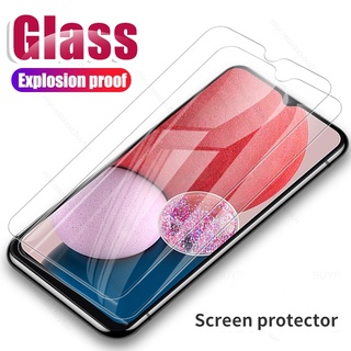 สําหรับ Samsung Galaxy M33 M23 M32 M22 M12 ฟิล์มกระจกนิรภัยใส ป้องกันหน้าจอ ฟิล์มใสสูง