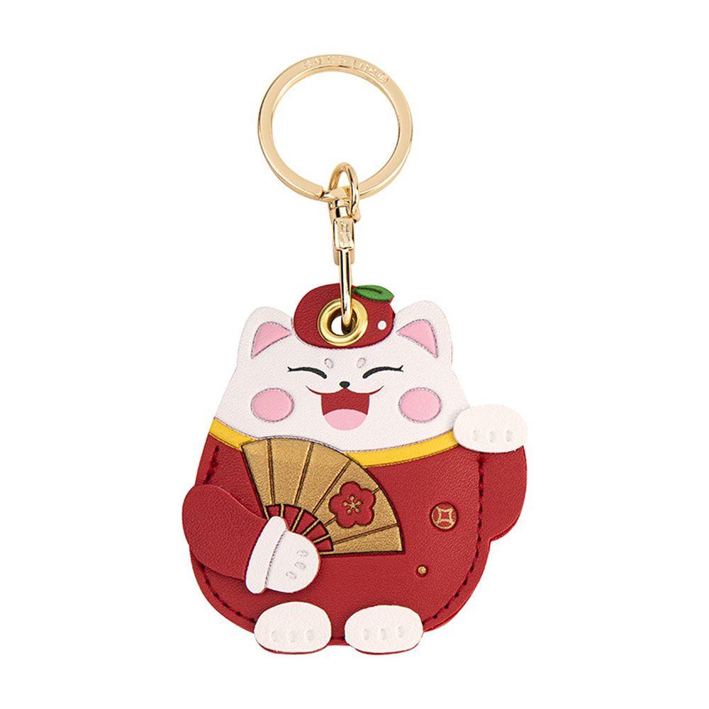 daishen1-cute-access-control-card-case-bag-charm-maneki-neko-trinkets-lucky-cat-keychain-key-chain-keyring-cat-key-rings-diy-charms-gifts-ic-elevator-bus-card-bag-access-control-card-sleeve-multicolor