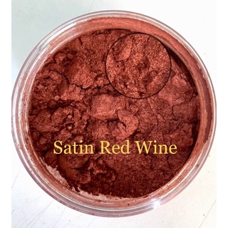 ผงสีไมก้า Wine red satin 50 กรัม