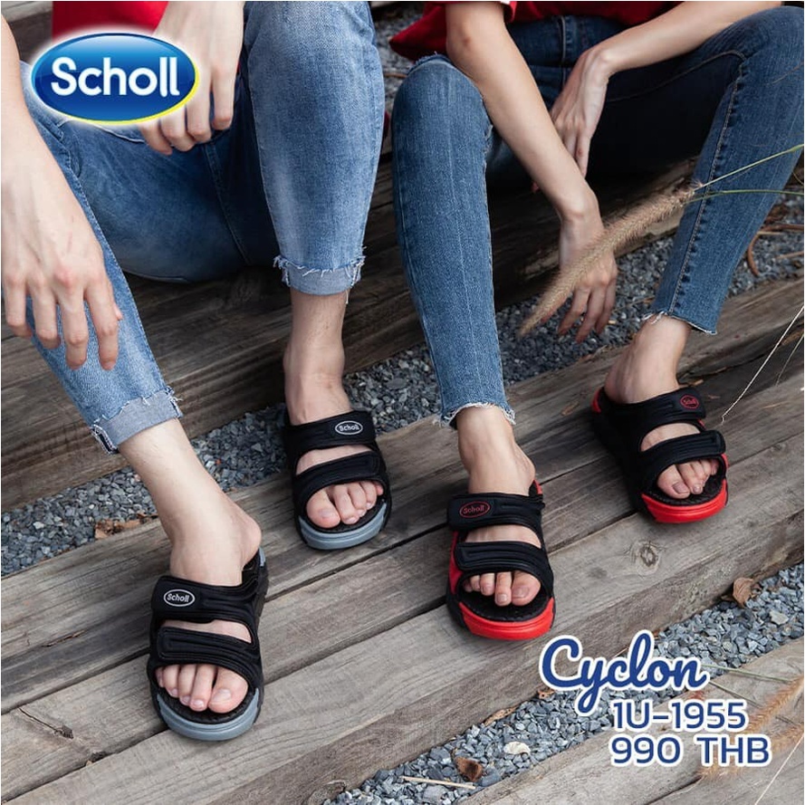 scholl-รองเท้าแตะแบบสวม-รุ่น-cyclone