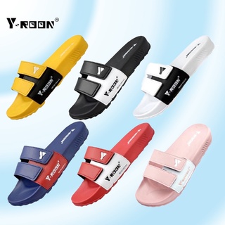 ภาพขนาดย่อของสินค้าYROON รองเท้าแตะ รุ่น 33-Y25 ปรับขนาดได้ สำหรับคนหน้าเท้าใหญ่ เล็ก (6สี / Size 4-9)