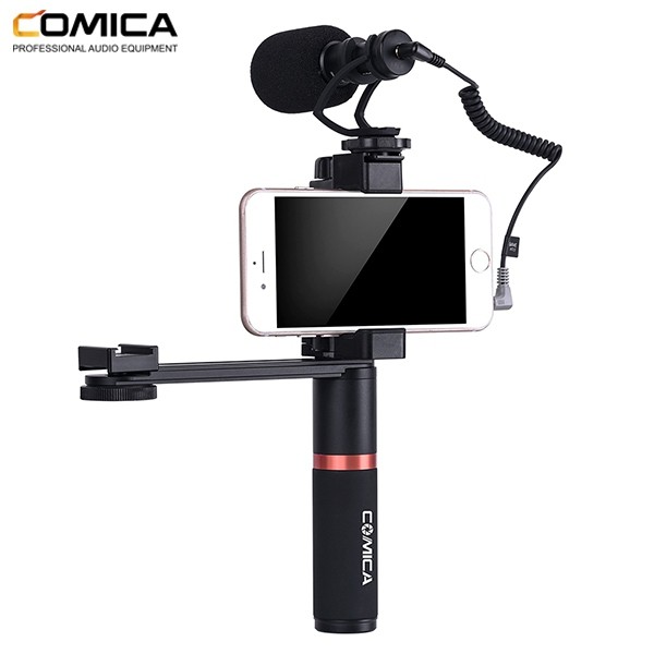 comica-cvm-vm10-k4-full-metal-mini-compact-on-camera-cardioid-directional-shotgun-video-microphone-kit-รับประกันศูนย-1ปี