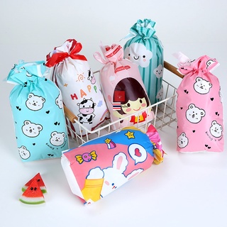 **พร้อมส่ง** ซองซิปล็อค ลายการ์ตูน น่ารัก ใส่ของได้จุใจ