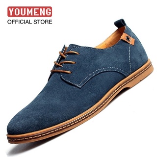 Summer Soft Bottom Breathable Casual Shoes British Business Fashion All-match Suede Mens Shoes