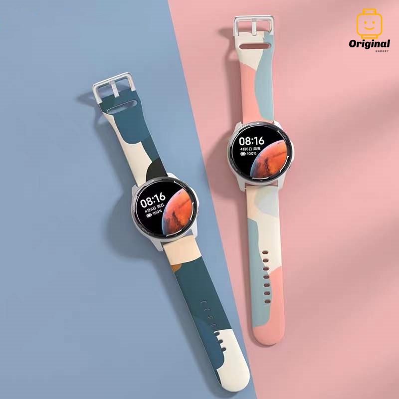 ภาพหน้าปกสินค้าสายนาฬิกาแบบเข็มขัดใช้ได้กับ smart watch DT88 P80 DT96 ใช้ได้กับ Samsung , Huawei , Xiaomi , Garmin สายMorandi 20MM