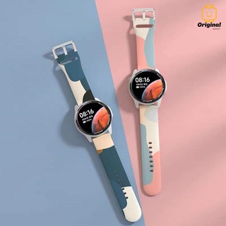 ภาพขนาดย่อสินค้าสายนาฬิกาแบบเข็มขัดใช้ได้กับ smart watch DT88 P80 DT96 ใช้ได้กับ Samsung , Huawei , Xiaomi , Garmin สายMorandi 20MM