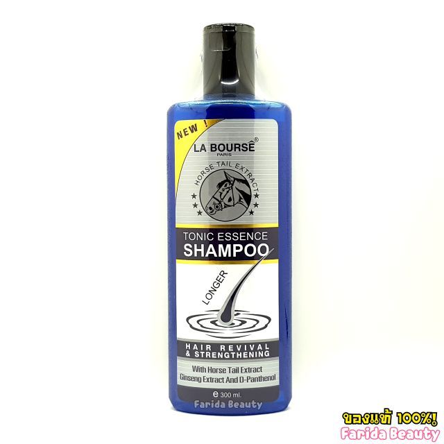 🔥โปรค่าส่ง25บาท🔥 La Bourse Tonic Essence Shampoo 300ml ลาบูสส์ โทนิค เอสเซ้นส์ แชมพู แชมพูเร่งผม