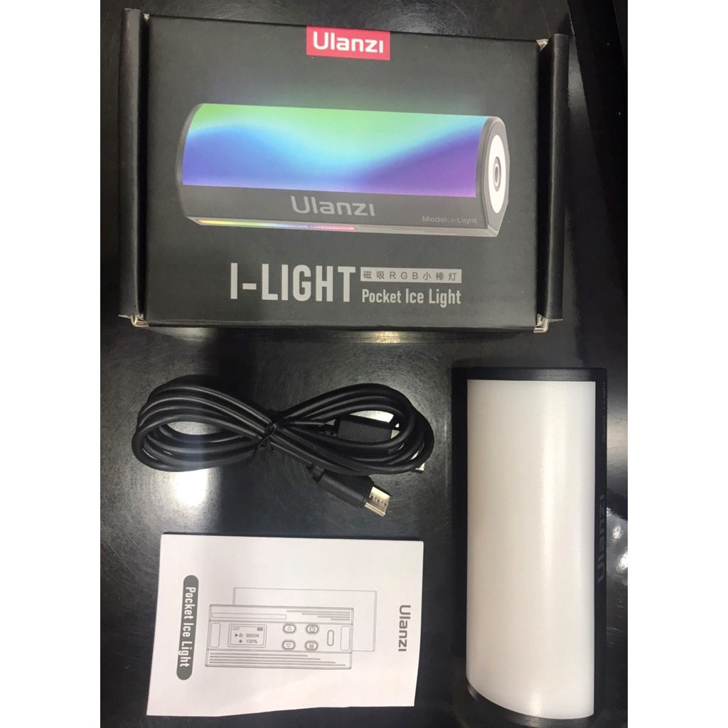 มีสินค้าพร้อมส่ง-ไฟ-led-ขนาดเล็กพกพาสะดวกulanzi-i-light-compact-tube-lightรับประกัน-3-เดือน