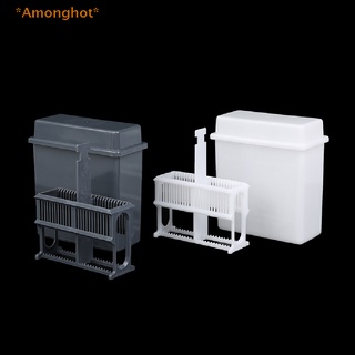 Amonghot&gt; ชั้นวางขวดน้ํา 24 ช่อง สําหรับกล้องจุลทรรศน์ สไลด์ ชั้นวางจาน