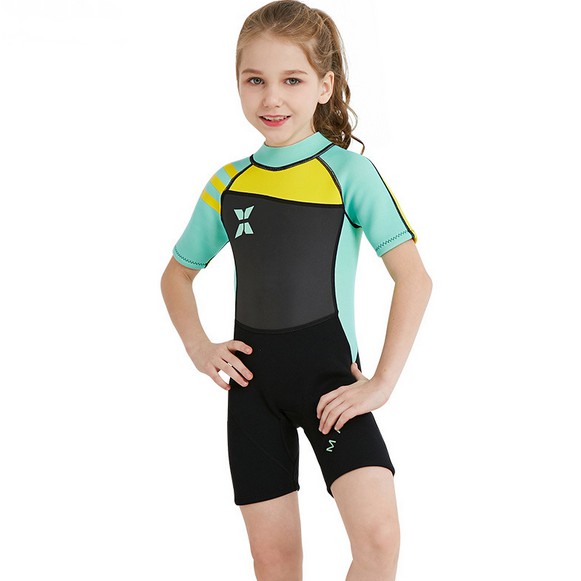 ใส่ง่าย-ชุดว่ายน้ำ-bodysuit-ควบคุมอุณหภูมิเด็กหญิง