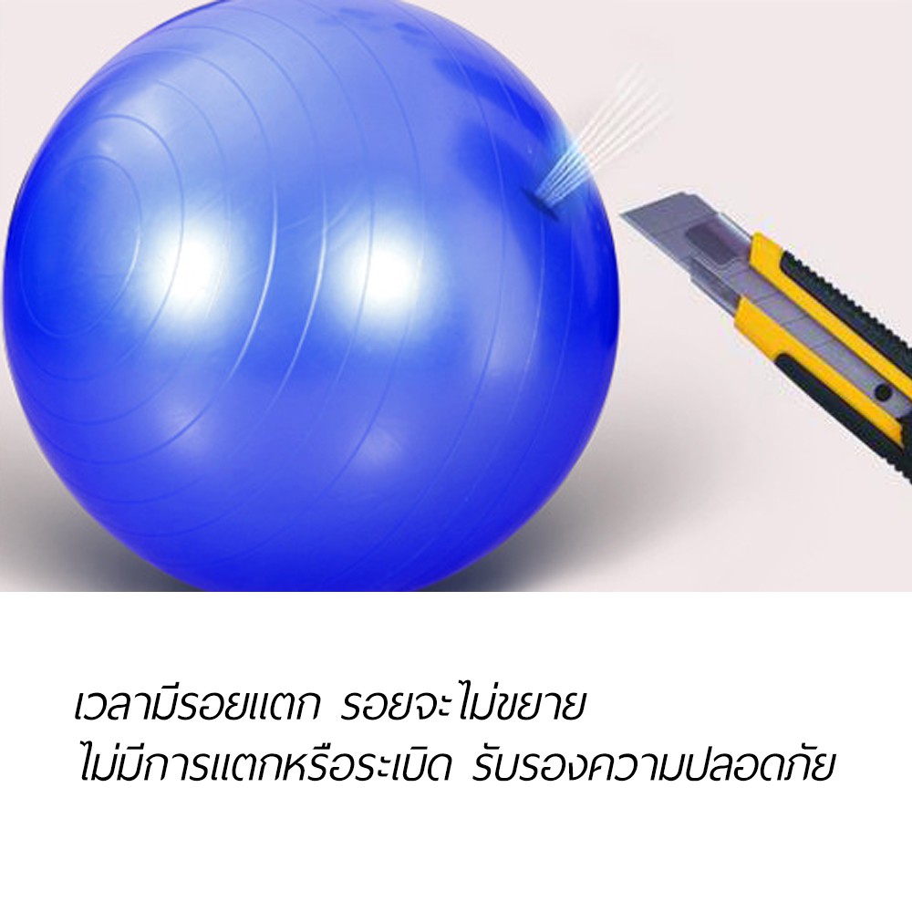 ลูกบอลโยคะ-ฟิตเนต-บอลออกกำลังกาย-65-ซม-yoga-ball-แบบทึบและแบบเงา