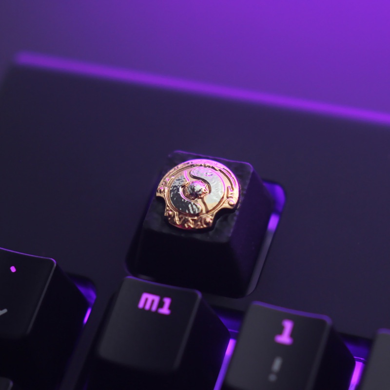 【Keycap】ปุ่มกดคีย์บอร์ด โลหะผสม ลายเกม LOL DVA OW EVA Pikachu ...