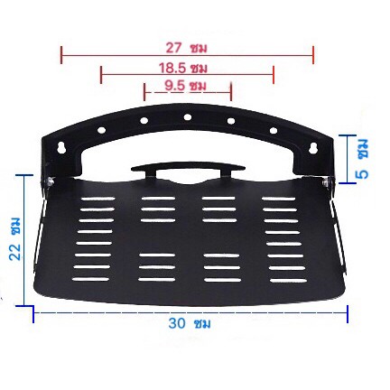 ชั้นวางกล่องรับสัญญาณติดผนัง