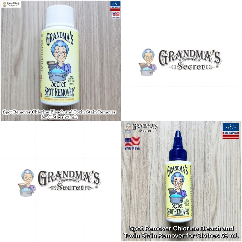 Grandma's Secret® Spot Remover Chlorine Bleach and Toxin Stain Remover