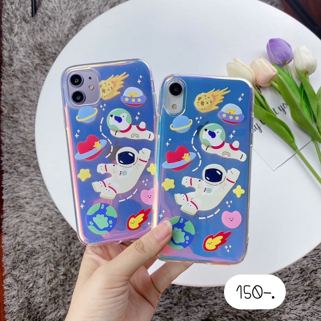 พร้อมส่งแน่นๆครบรุ่น-เคสใสโฮโลแกรม-เคสโฮโลแกรม-วิบวับ-อวกาศ-โฮโลแกรม