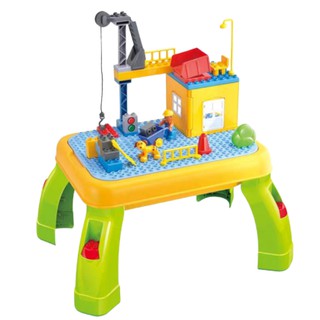 โต๊ะตัวต่อ โต๊ะต่อบล็อค บล็อคตัวต่อ ตัวต่อ ของเล่นเด็ก ชุดก่อสร้าง [3588B]