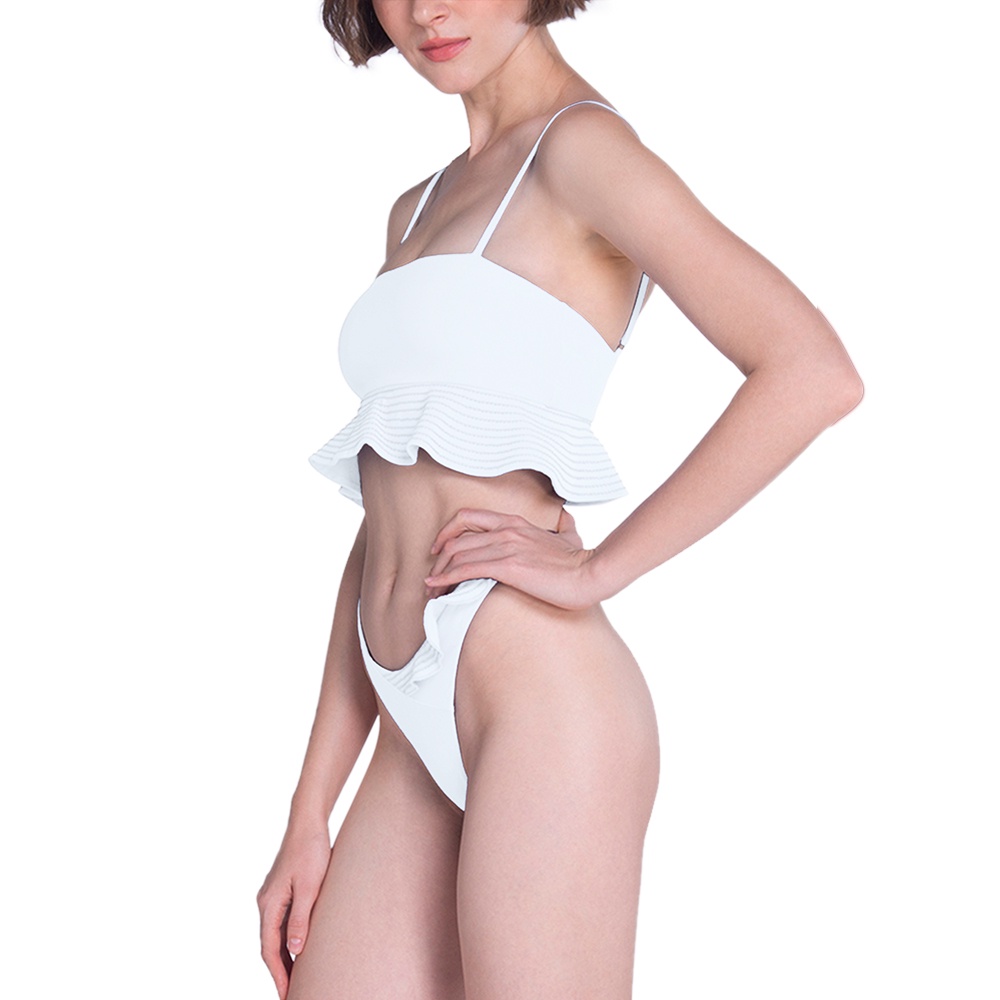 angelys-balek-ชุดว่ายน้ำpeplum-bikini-amp-brazilian-brief-swimsuit-รุ่น-ss22sw00104402-สีขาว