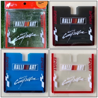 ภาพหน้าปกสินค้ากรอบใส่ป้ายพรบ ภาษีรถยนต์แบบใส อะคริลิค ลาย RALLY ART มี 3 สี ซึ่งคุณอาจชอบราคาและรีวิวของสินค้านี้