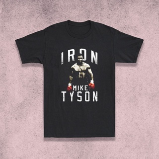 เสื้อยืดcalandfashionเสื้อยืด พิมพ์ลาย Iron MIKE TYSON VINTAGES-5XL