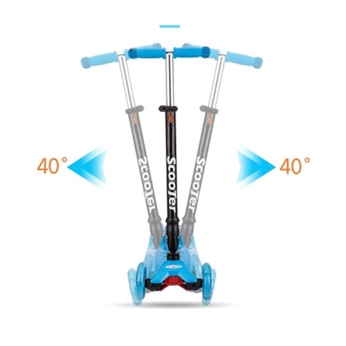 สกู๊ตเตอร์-scooter-รถขาไถ-สกู๊ตเตอร์สำหรับเด็ก-4-ล้อ-มีไฟ-led-แบบถอดได้