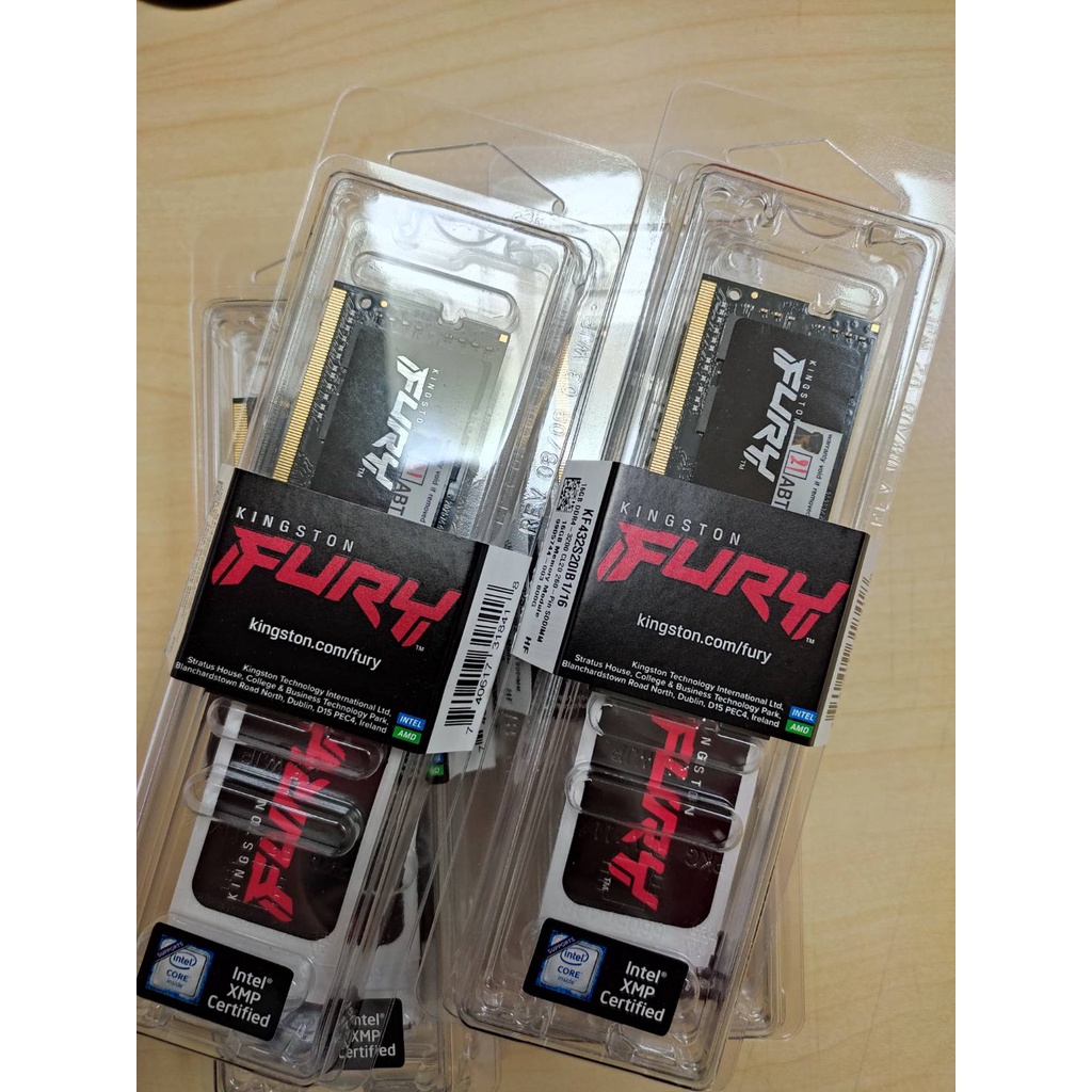 ภาพสินค้าKingston FURY Impact Series KF432S20IB 3200MHz SODIMM DDR4 NB RAM : แบบ 16 GigaBit ** รุ่นใหม่ ** 8GB : 16GB : 32GB จากร้าน bigg1168 บน Shopee ภาพที่ 5