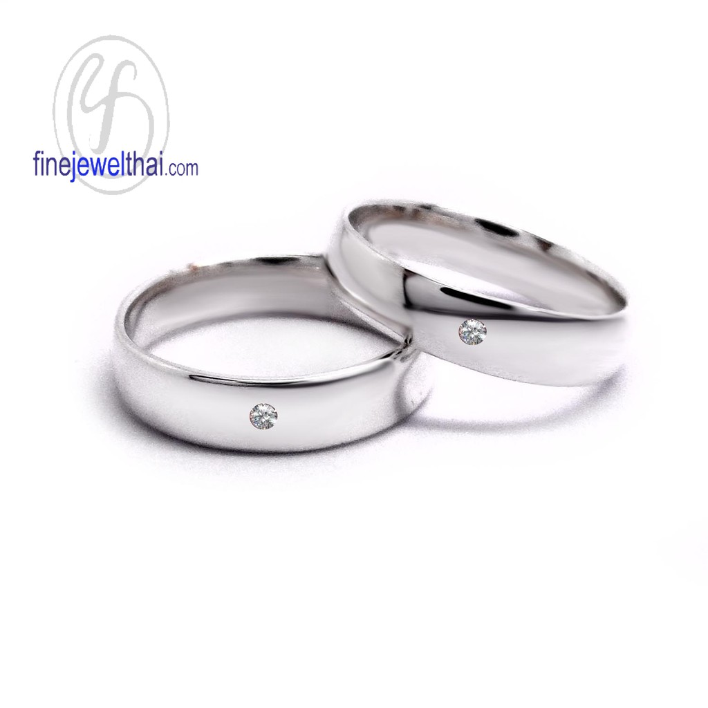 finejewelthai-แหวนคู่-แหวนคู่เงิน-แหวนเงิน-แหวนเพชร-แหวนแต่งงาน-silver-diamond-ring-wedding-ring-valentine-gift36