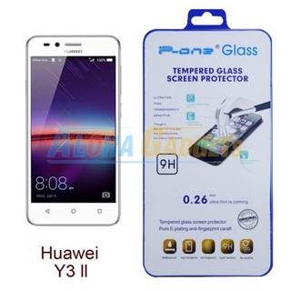 P-One ฟิล์มกระจกนิรภัย Huawei Y3 II