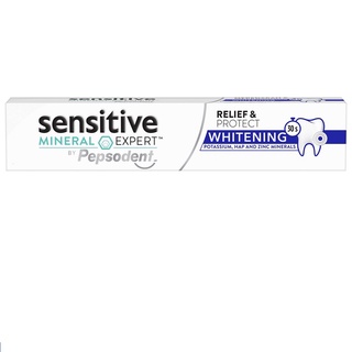Pepsodent Sensitive Whitenting 100Gยาสีฟันเปปโซเดนท์ เซนซิทีฟ  ไวท์เทนนิ่ง 100ก.