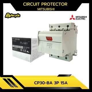 MITSUBISHI CP30-BA 3P 15A CIRCUIT PROTECTOR