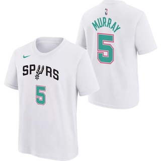 ราคาเสื้อยืด ลายบาสเก็ตบอล San Antonio Spurs Dejounte Murray No. 5 ซิตี้ 21/22S-3XL