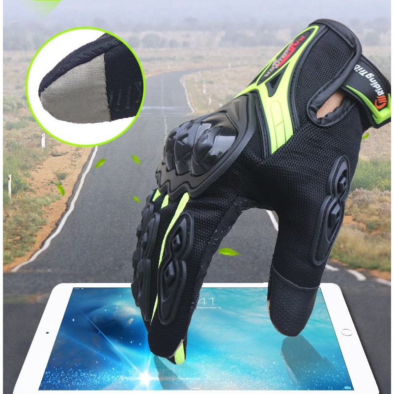 ทัชสกรีน-ถุงมือขับรถ-ถุงมือ-bigbike-p-biker-รุ่น-premium