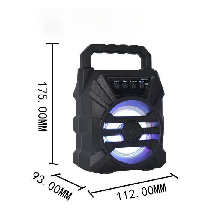 ภาพหน้าปกสินค้าลำโพงบลูทูธLM 399 ลำโพงไร้สาย รุ่น LM-S399 เสียงดี เบสหนัก รองรับวิทยุ FM / Micro SD Card / TF Card จากร้าน kaideel บน Shopee