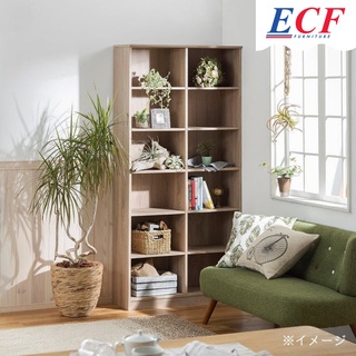 ECF Furniture ชั้นวางของเอนกประสงค์ 12 ช่อง ชั้นปรับระดับความสูงได้