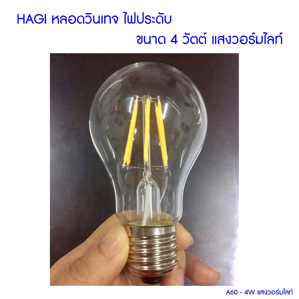 a60-4w-แสงวอร์มไลท์-hagi-led-หลอดวินเทจ-ไฟประดับ-4-วัตต์