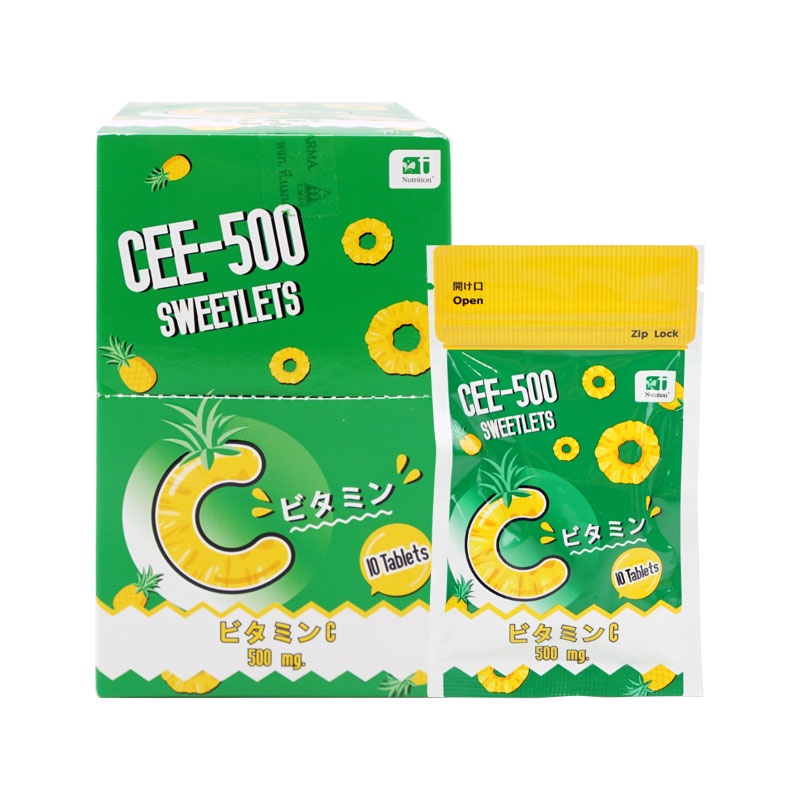 CEE-500 SWEETLETS (ซี-500 สวีทเล็ตส์) วัตถุดิบนำเข้าจากญี่ปุ่น วิตามิน ...