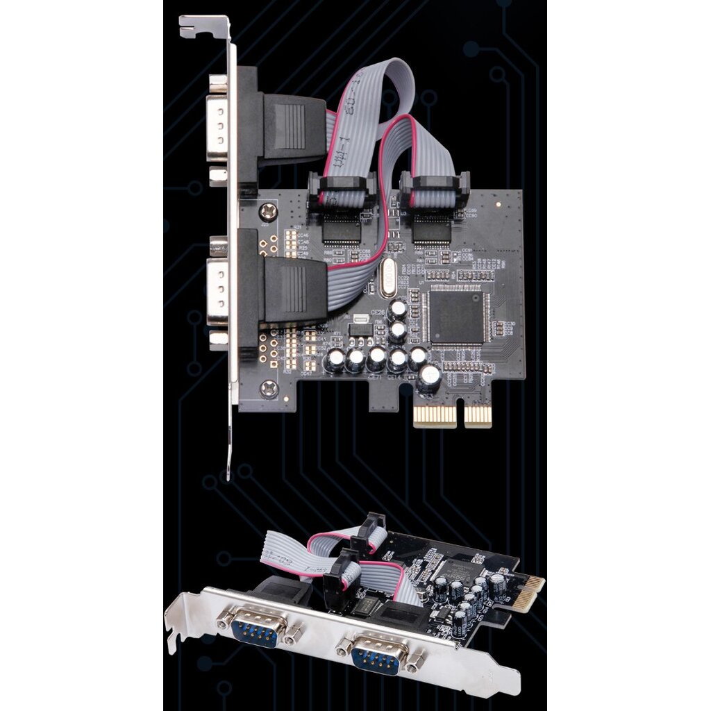 ภาพสินค้าการ์ดแปลง PCIE To Serial Port Adapter การ์ดต่อขยาย RS232 การ์ดเพิ่ม PCI-E เป็น Port Series ออกเป็น 2 ช่อง CPU2DAY จากร้าน cpu2day บน Shopee ภาพที่ 5
