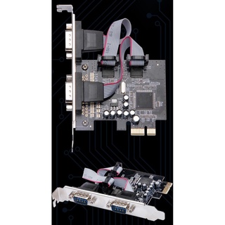 ภาพขนาดย่อของภาพหน้าปกสินค้าการ์ดแปลง PCIE To Serial Port Adapter การ์ดต่อขยาย RS232 การ์ดเพิ่ม PCI-E เป็น Port Series ออกเป็น 2 ช่อง CPU2DAY จากร้าน cpu2day บน Shopee ภาพที่ 5