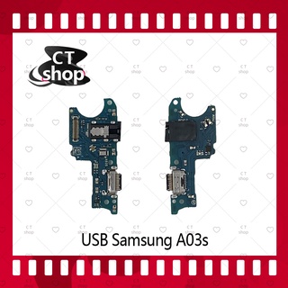 สำหรับ Samsung A03S  อะไหล่สายแพรตูดชาร์จ แพรก้นชาร์จ Charging Connector Port Flex Cable（ได้1ชิ้นค่ะ) อะไหล่มือถือ CT Sh